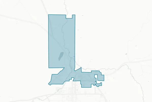 Town of Springerville — detail map