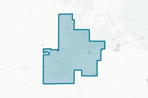 City of Williams — detail map