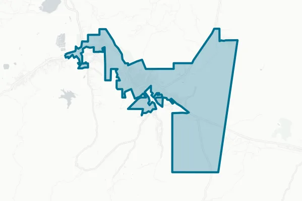 City of Globe — detail map