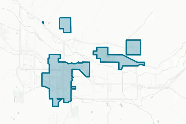 City of Safford — detail map