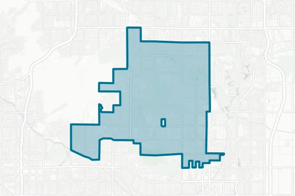 Town of Paradise Valley — detail map