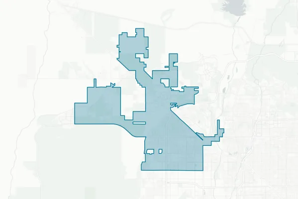 City of Surprise — detail map