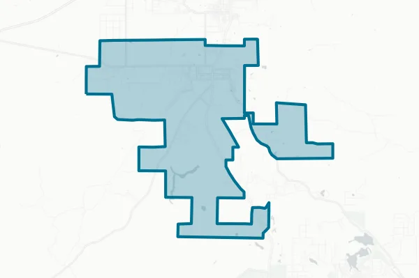 Town of Taylor Arizona — detail map