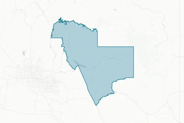 Globe Unified School District No. 1 — detail map