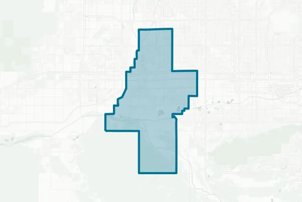 Tolleson Union High School District No. 214 — detail map