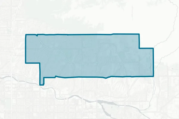 Catalina Foothills Unified School District No. 16 — detail map