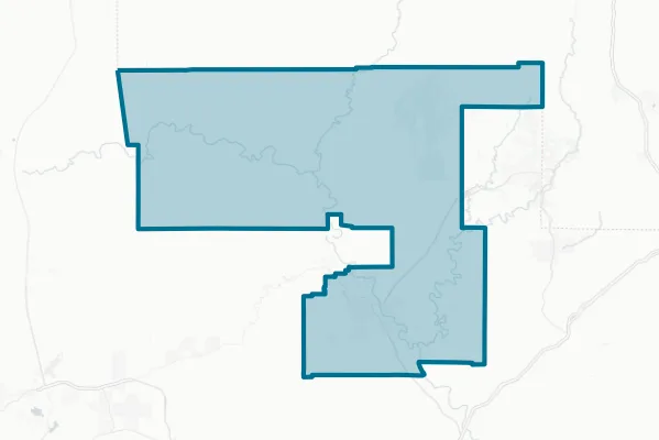 Cottonwood-oak Creek Elementary School District No.6 — detail map