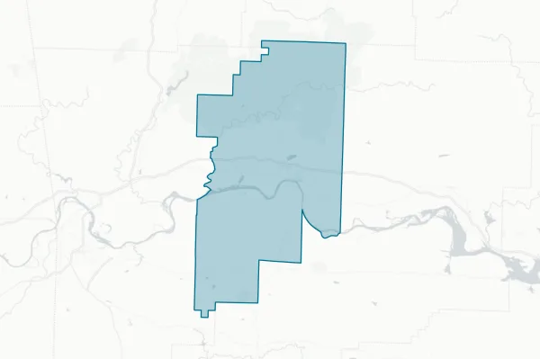 Franklin County — detail map