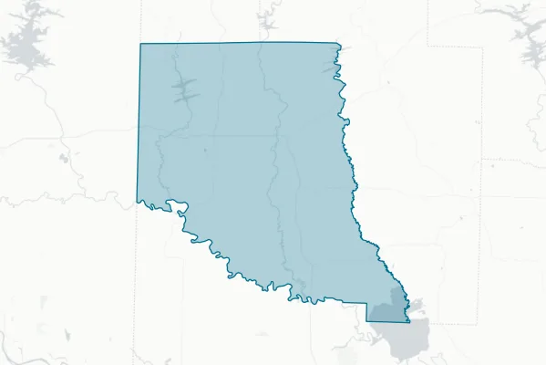 Sevier County — detail map
