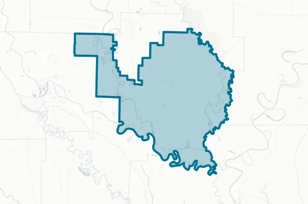 Dewitt School District — detail map