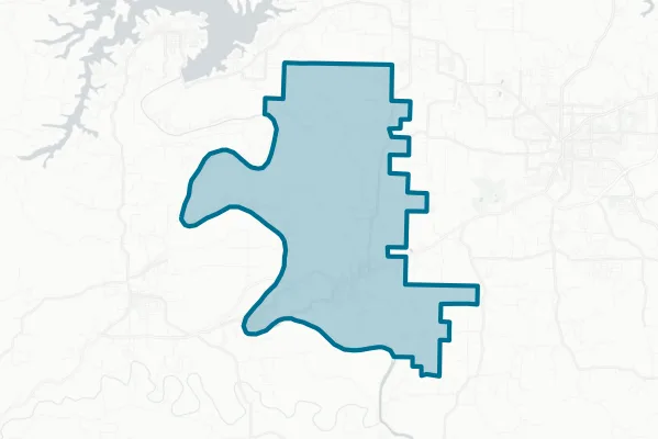 Cotter School District — detail map