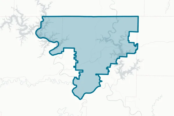 Mountain Home School District — detail map