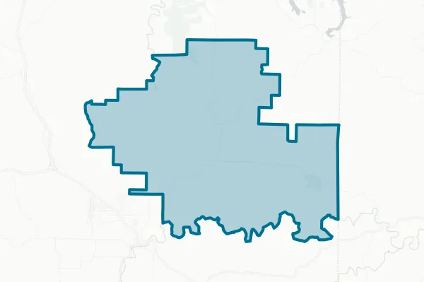 Bergman School District — detail map