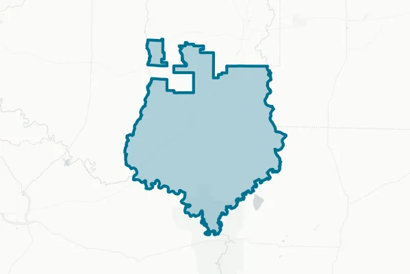 Hermitage School District — detail map