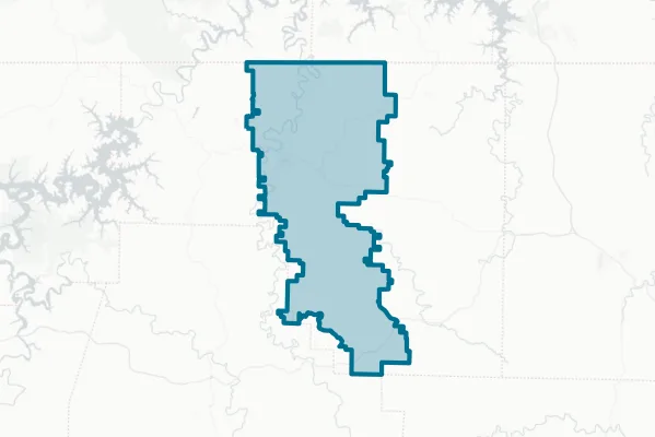 Berryville School District — detail map