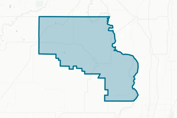 Piggott School District — detail map
