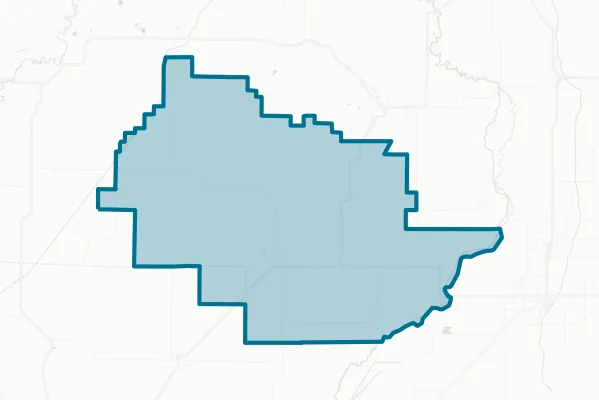 Rector School District — detail map