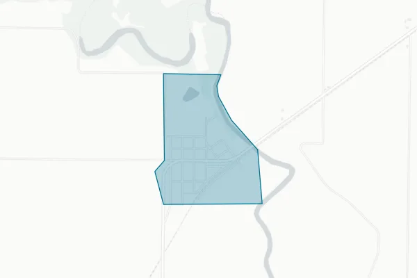 City of St Francis Water & Sewer Department — detail map