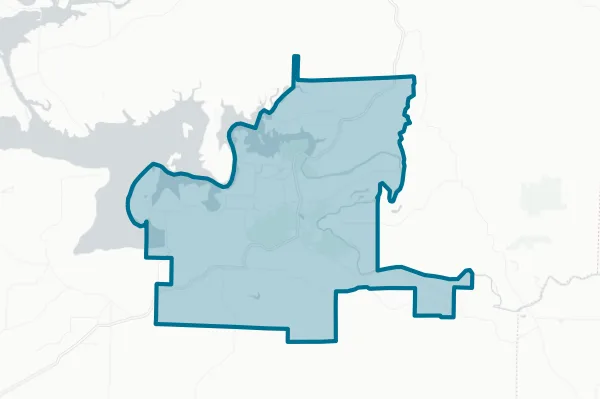 Heber Springs School District — detail map