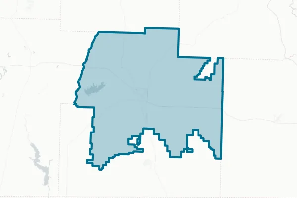 City of Magnolia — detail map