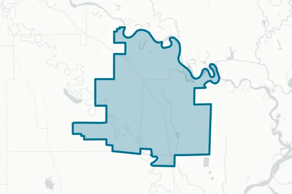 Dumas School District — detail map