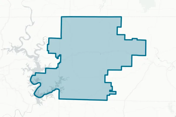 Viola School District — detail map