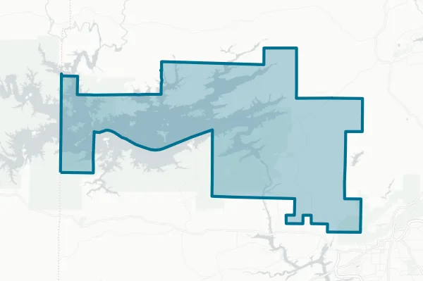 Mountain Pine School District — detail map
