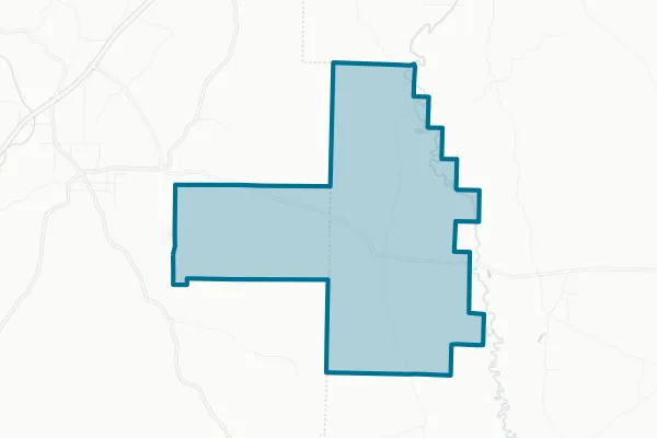 Poyen School District — detail map