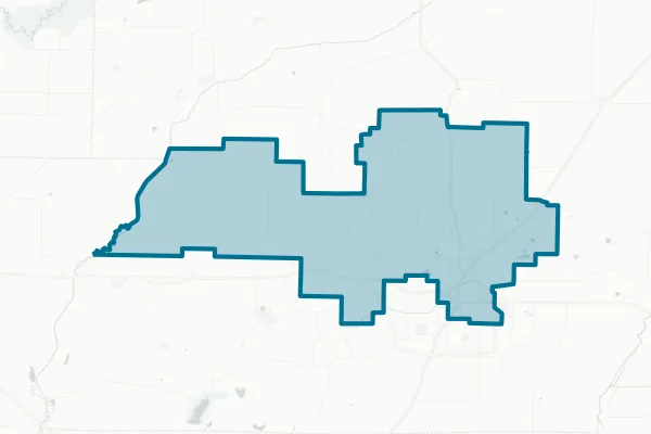 Paragould School District — detail map