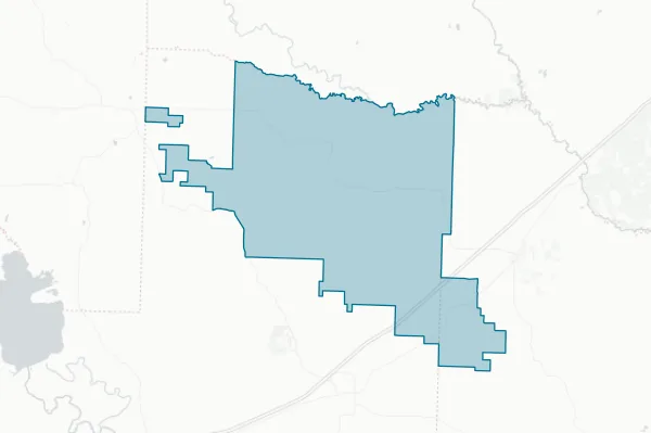 Blevins School District — detail map