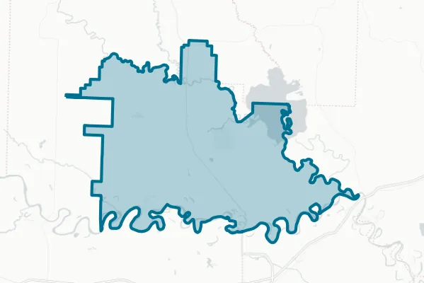 Ashdown School District — detail map