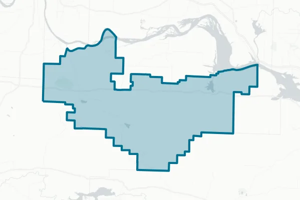 Paris School District — detail map