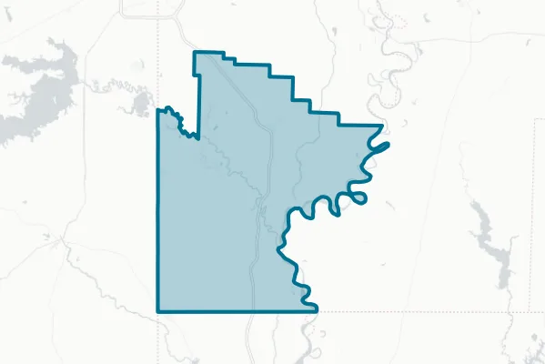 Fouke School District — detail map