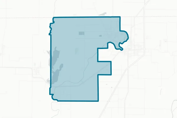 Gosnell School District — detail map