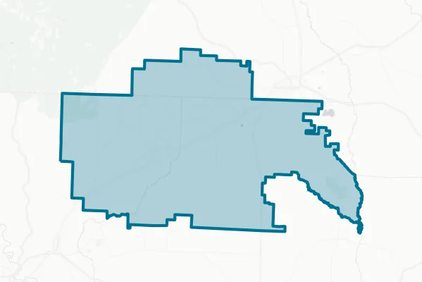 Bearden School District — detail map