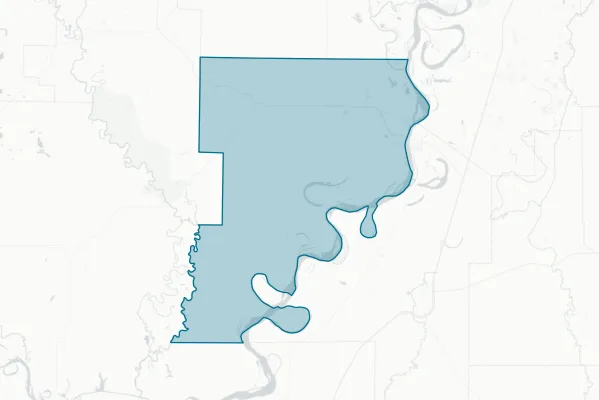 Helena-west Helena School District — detail map
