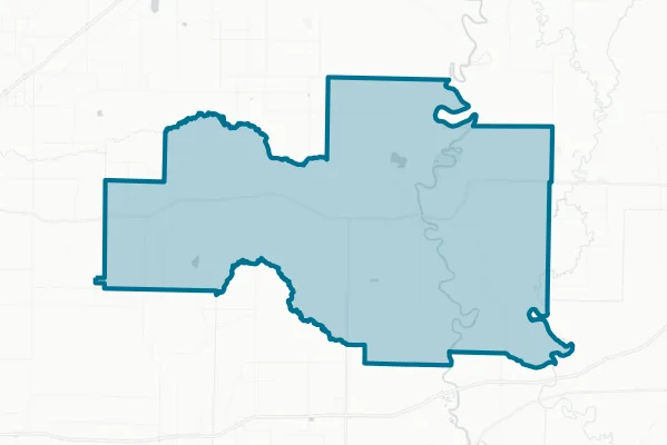 Des Arc School District — detail map