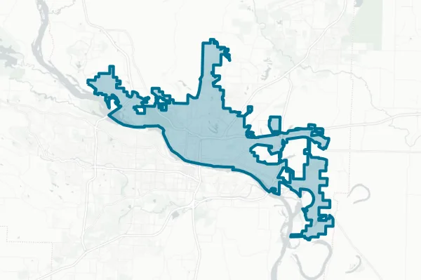 City of North Little Rock — detail map