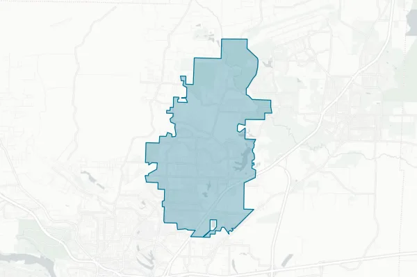 City of Sherwood — detail map