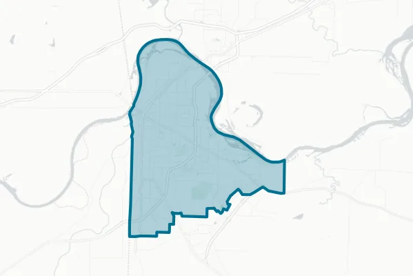 City of Fort Smith — detail map