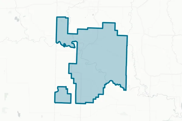 Horatio School District — detail map