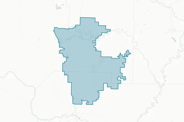 Cave City School District — detail map