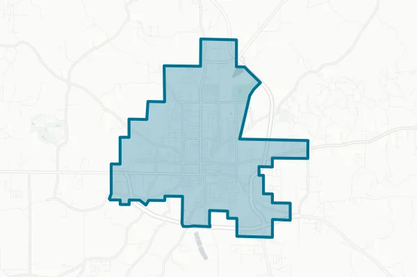 City of El Dorado — detail map
