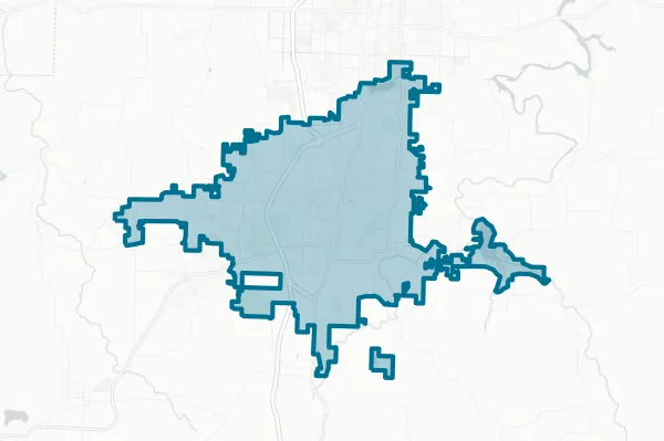 City of Fayetteville — detail map