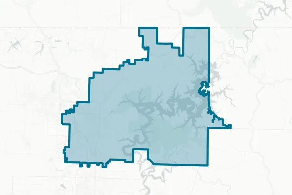 Rogers School District #30 — detail map