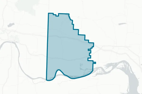 Westside Consolidated School District — detail map