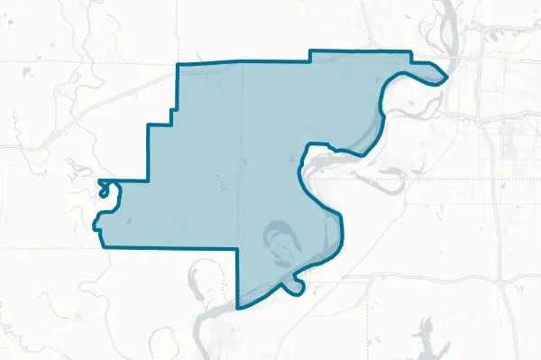 West Memphis School District — detail map