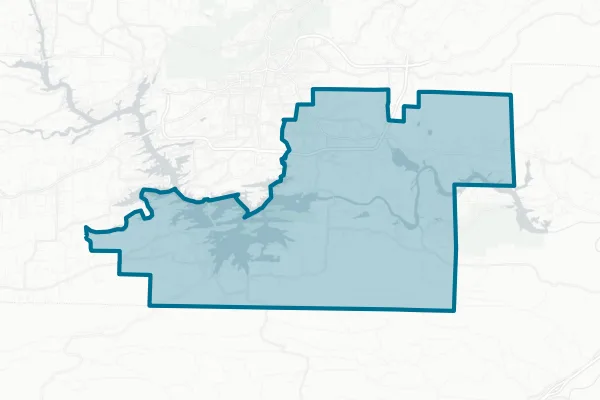 Lakeside School District No. 9 — detail map