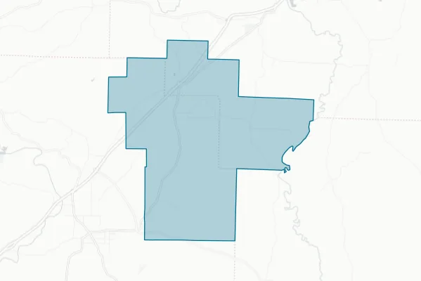 Glen Rose School District — detail map
