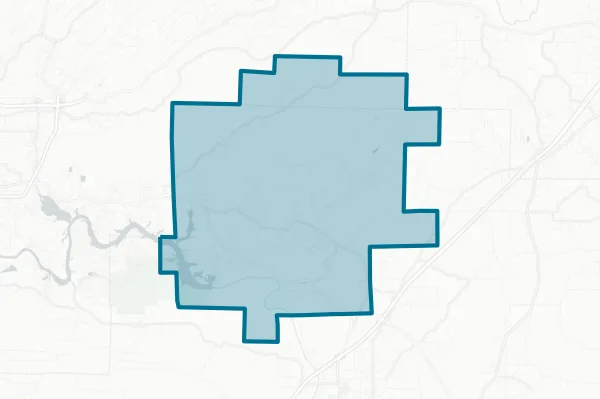 Magnet Cove School District — detail map